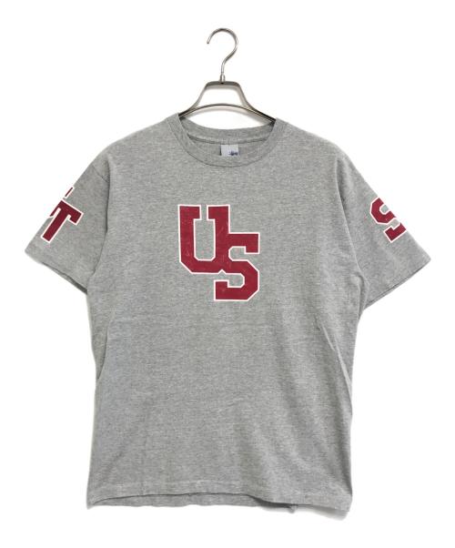 stussy（ステューシー）stussy (ステューシー) Tシャツ グレー サイズ:LARGEの古着・服飾アイテム
