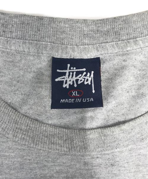 stussy（ステューシー）stussy (ステューシー) Tシャツ グレー サイズ:XLの古着・服飾アイテム