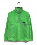 GAPギャップ）の古着「アークティックフリーススナップT」｜黄緑