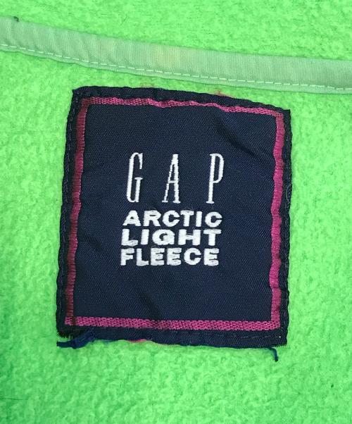 GAP（ギャップ）GAP (ギャップ) アークティックフリーススナップT 黄緑 サイズ:Sの古着・服飾アイテム