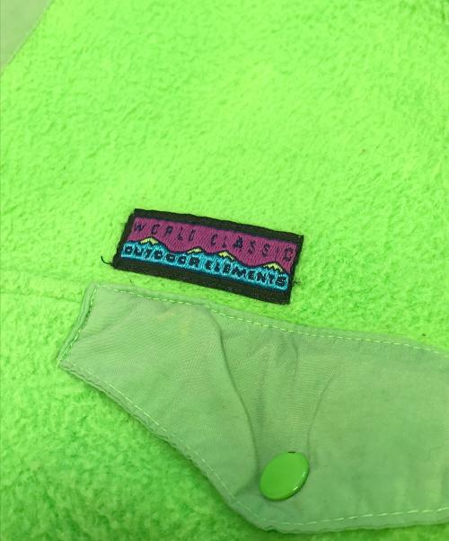 GAP（ギャップ）GAP (ギャップ) アークティックフリーススナップT 黄緑 サイズ:Sの古着・服飾アイテム