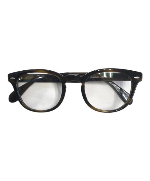 OLIVER PEOPLES（オリバーピープルズ）OLIVER PEOPLES (オリバーピープルズ) 眼鏡 ブラウン サイズ:49□22 145の古着・服飾アイテム