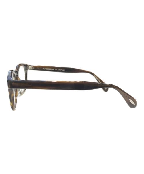 OLIVER PEOPLES（オリバーピープルズ）OLIVER PEOPLES (オリバーピープルズ) 眼鏡 ブラウン サイズ:49□22 145の古着・服飾アイテム