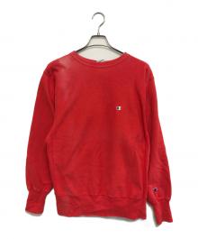 Champion（チャンピオン）の古着「リバースウィーブスウェット」｜レッド