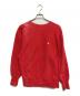 Champion（チャンピオン）の古着「リバースウィーブスウェット」｜レッド