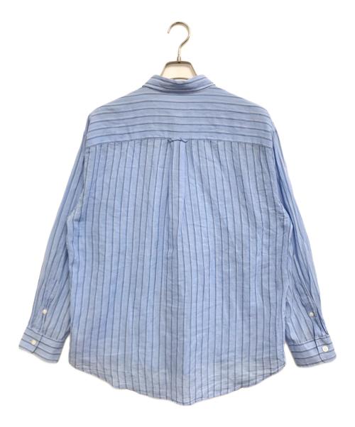 stussy（ステューシー）stussy (ステューシー) Light Weight Classic Shirt ブルー サイズ:Mの古着・服飾アイテム