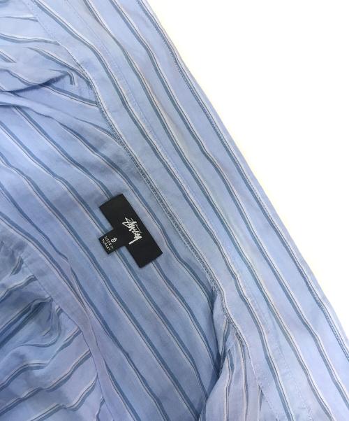 stussy（ステューシー）stussy (ステューシー) Light Weight Classic Shirt ブルー サイズ:Mの古着・服飾アイテム