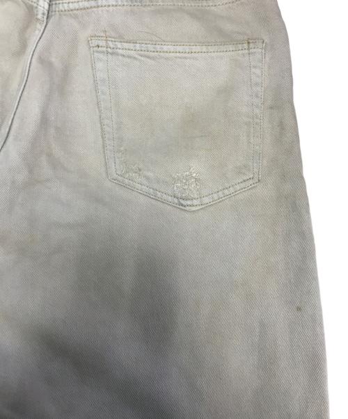 Acne studios（アクネ ストゥディオズ）Acne studios (アクネ ストゥディオス) 1991 Toj ダメージ加工デニムパンツ グレー サイズ:W28×L32の古着・服飾アイテム