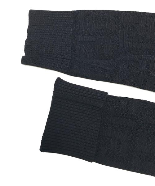 FENDI（フェンディ）FENDI (フェンディ) ズッカ柄ニット ブラック サイズ:38の古着・服飾アイテム