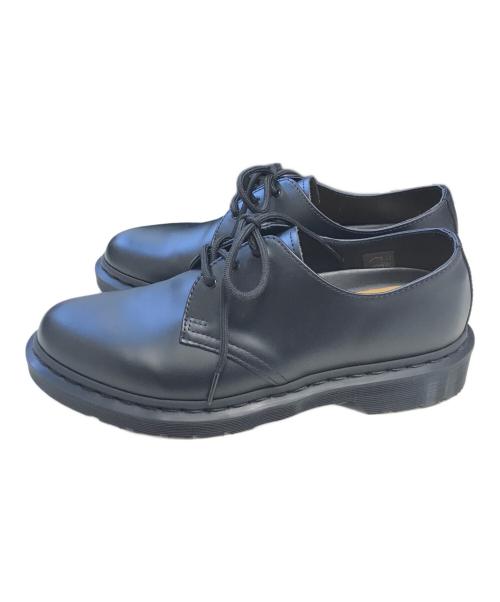 Dr.Martens（ドクターマーチン）Dr.Martens (ドクターマーチン) 3ホールシューズ ブラック サイズ:UK7の古着・服飾アイテム