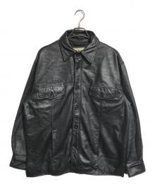 wilsons leather（ウィルソンズレザー）の古着「レザージャケット」｜ブラック