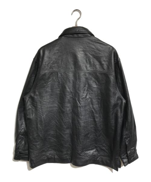 wilsons leather（ウィルソンズレザー）wilsons leather (ウィルソンズレザー) レザージャケット ブラック サイズ:Lの古着・服飾アイテム