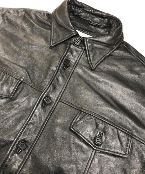 wilsons leather（ウィルソンズレザー）wilsons leather (ウィルソンズレザー) レザージャケット ブラック サイズ:Lの古着・服飾アイテム