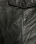 中古・古着 wilsons leather (ウィルソンズレザー) レザージャケット ブラック サイズ:L：15000円