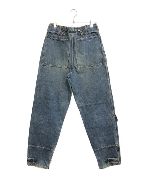 KATHARINE HAMNETT（キャサリンハムネット）KATHARINE HAMNETT (キャサリンハムネット) デザインデニムパンツ インディゴ サイズ:表記なしの古着・服飾アイテム