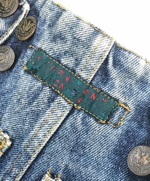 KATHARINE HAMNETT（キャサリンハムネット）KATHARINE HAMNETT (キャサリンハムネット) デザインデニムパンツ インディゴ サイズ:表記なしの古着・服飾アイテム