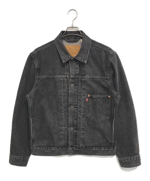 LEVI'S PReMIUM（リーバイス プレミアム）LEVI'S PReMIUM (リーバイス プレミアム) TYPE I トラッカージャケット ブラック サイズ:Sの古着・服飾アイテム