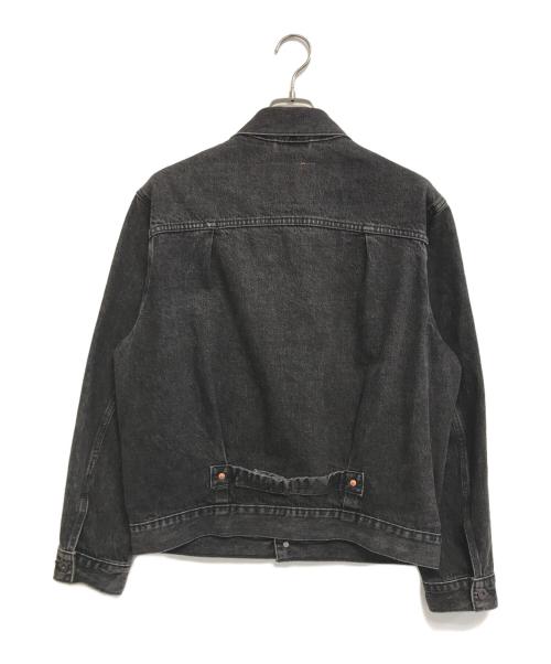 LEVI'S PReMIUM（リーバイス プレミアム）LEVI'S PReMIUM (リーバイス プレミアム) TYPE I トラッカージャケット ブラック サイズ:Sの古着・服飾アイテム