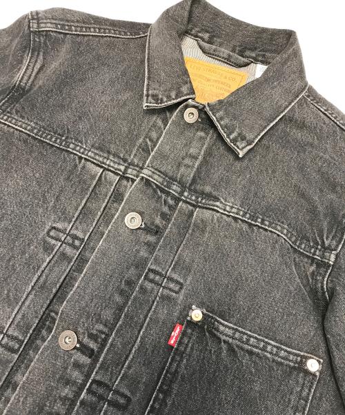 LEVI'S PReMIUM（リーバイス プレミアム）LEVI'S PReMIUM (リーバイス プレミアム) TYPE I トラッカージャケット ブラック サイズ:Sの古着・服飾アイテム