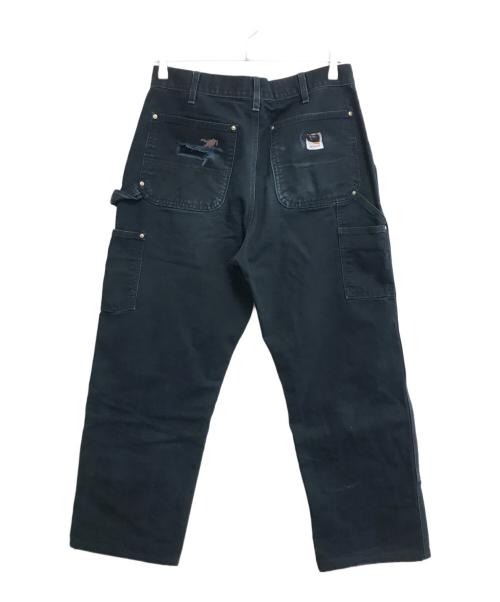 CarHartt（カーハート）CarHartt (カーハート) ダブルニーダックペインターパンツ ブラック サイズ:81cm　W32の古着・服飾アイテム