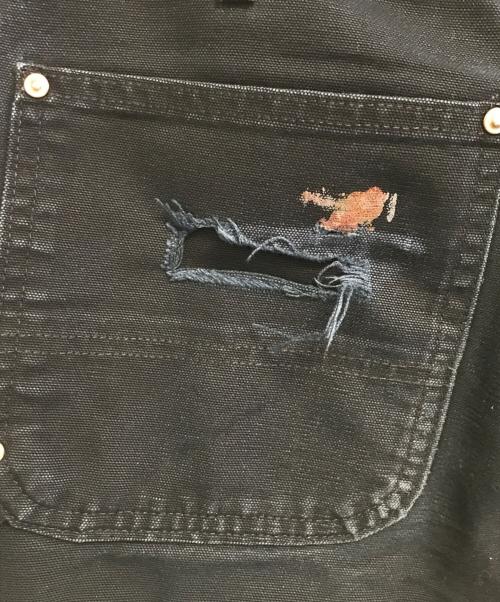 CarHartt（カーハート）CarHartt (カーハート) ダブルニーダックペインターパンツ ブラック サイズ:81cm　W32の古着・服飾アイテム