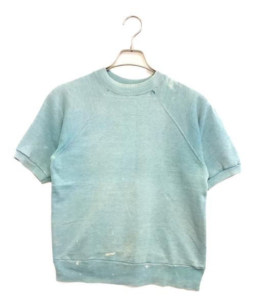 Hanes（ヘインズ）Hanes (ヘインズ) 半袖ラグランスウェット スカイブルー サイズ:Mの古着・服飾アイテム