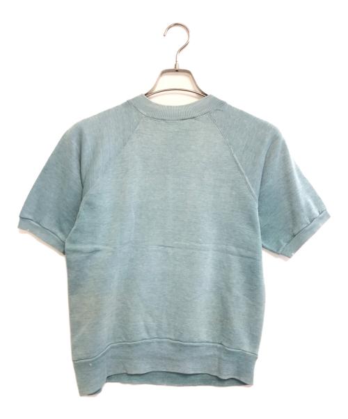 Hanes（ヘインズ）Hanes (ヘインズ) 半袖ラグランスウェット スカイブルー サイズ:Mの古着・服飾アイテム