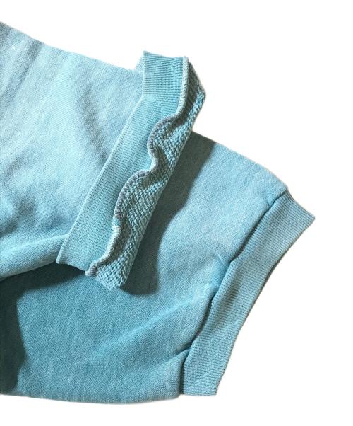 Hanes（ヘインズ）Hanes (ヘインズ) 半袖ラグランスウェット スカイブルー サイズ:Mの古着・服飾アイテム
