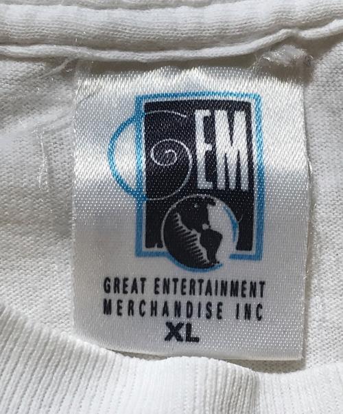 バンドTシャツ（バンドTシャツ）バンドTシャツ (バンドTシャツ) 90s WOODSTOCK(ウッドストック)プリントTシャツ ホワイト サイズ:XLの古着・服飾アイテム