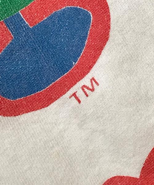 バンドTシャツ（バンドTシャツ）バンドTシャツ (バンドTシャツ) 90s WOODSTOCK(ウッドストック)プリントTシャツ ホワイト サイズ:XLの古着・服飾アイテム