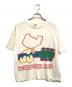 バンドTシャツ（バンドTシャツ）の古着「90s WOODSTOCK(ウッドストック)プリントTシャツ」｜ホワイト