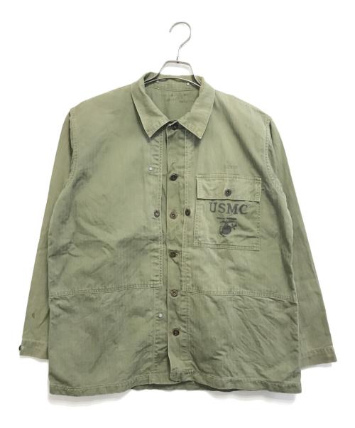 USMC（ユーエスエムシー）USMC (ユーエスエムシー) P-44 HBT ジャケット グリーン サイズ:表記なしの古着・服飾アイテム