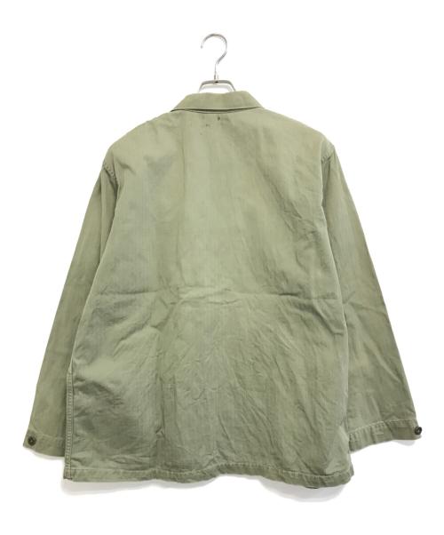USMC（ユーエスエムシー）USMC (ユーエスエムシー) P-44 HBT ジャケット グリーン サイズ:表記なしの古着・服飾アイテム