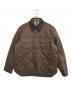 BURBERRY（バーバリー）の古着「reversible checked quilted overshirt」｜ブラウン
