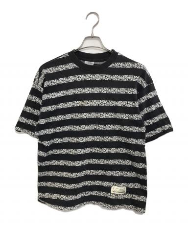 中古・古着通販】JIMMY'Z (ジミーズ) ジャガードTシャツ ブラック