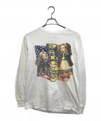 FRUIT OF THE LOOMフルーツオブザルーム）の古着「プリントTシャツ」｜ホワイト