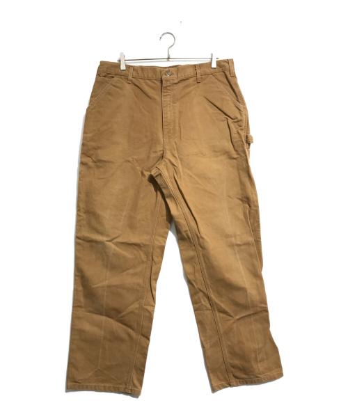 CarHartt（カーハート）CarHartt (カーハート) ダックペインターパンツ ブラウン サイズ:38×32の古着・服飾アイテム