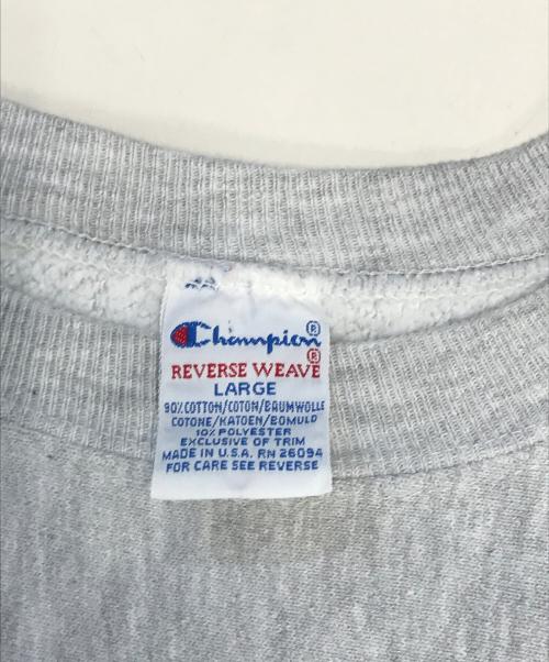 Champion（チャンピオン）Champion (チャンピオン) リバースウィーブスウェット グレー サイズ:Lの古着・服飾アイテム