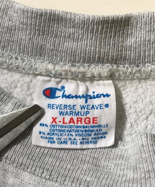 Champion（チャンピオン）Champion (チャンピオン) リバースウィーブスウェット グレー サイズ:XLの古着・服飾アイテム