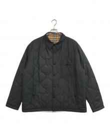BURBERRY（バーバリー）の古着「リバーシブル中綿ジャケット」｜ブラック