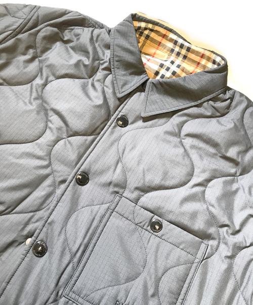 BURBERRY（バーバリー）BURBERRY (バーバリー) リバーシブル中綿ジャケット ブラック サイズ:XLの古着・服飾アイテム