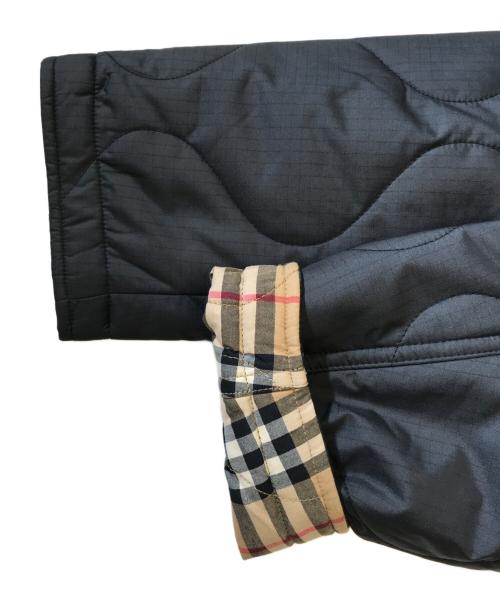 BURBERRY（バーバリー）BURBERRY (バーバリー) リバーシブル中綿ジャケット ブラック サイズ:XLの古着・服飾アイテム