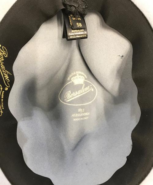 BORSALINO（ボルサリーノ）BORSALINO (ボルサリーノ) ALESSANDRIA サイズ:58の古着・服飾アイテム