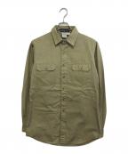 Patagoniaパタゴニア）の古着「コットンワークシャツ」｜カーキ