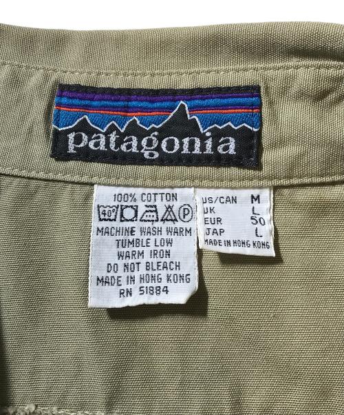 Patagonia（パタゴニア）patagonia (パタゴニア) コットンワークシャツ カーキ サイズ:Lの古着・服飾アイテム
