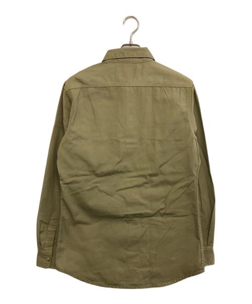 Patagonia（パタゴニア）patagonia (パタゴニア) コットンワークシャツ カーキ サイズ:Lの古着・服飾アイテム