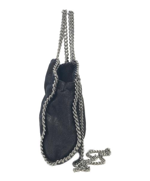STELLA McCARTNEY（ステラマッカートニー）STELLA McCARTNEY (ステラマッカートニー) ファラベラミニチェーンショルダーバッグ ブラック×シルバーの古着・服飾アイテム