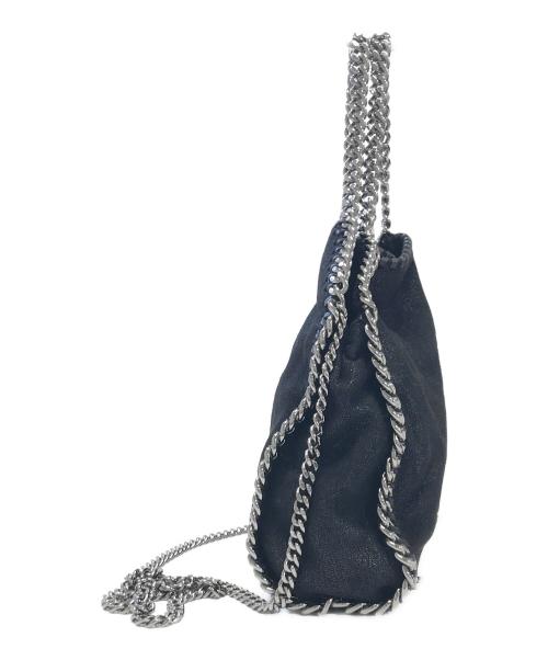 STELLA McCARTNEY（ステラマッカートニー）STELLA McCARTNEY (ステラマッカートニー) ファラベラミニチェーンショルダーバッグ ブラック×シルバーの古着・服飾アイテム