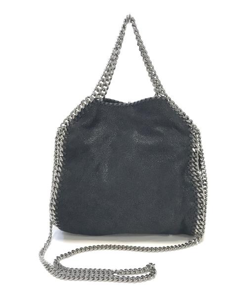 STELLA McCARTNEY（ステラマッカートニー）STELLA McCARTNEY (ステラマッカートニー) ファラベラミニチェーンショルダーバッグ ブラック×シルバーの古着・服飾アイテム