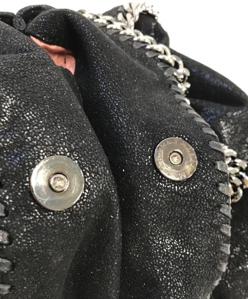 STELLA McCARTNEY（ステラマッカートニー）STELLA McCARTNEY (ステラマッカートニー) ファラベラミニチェーンショルダーバッグ ブラック×シルバーの古着・服飾アイテム